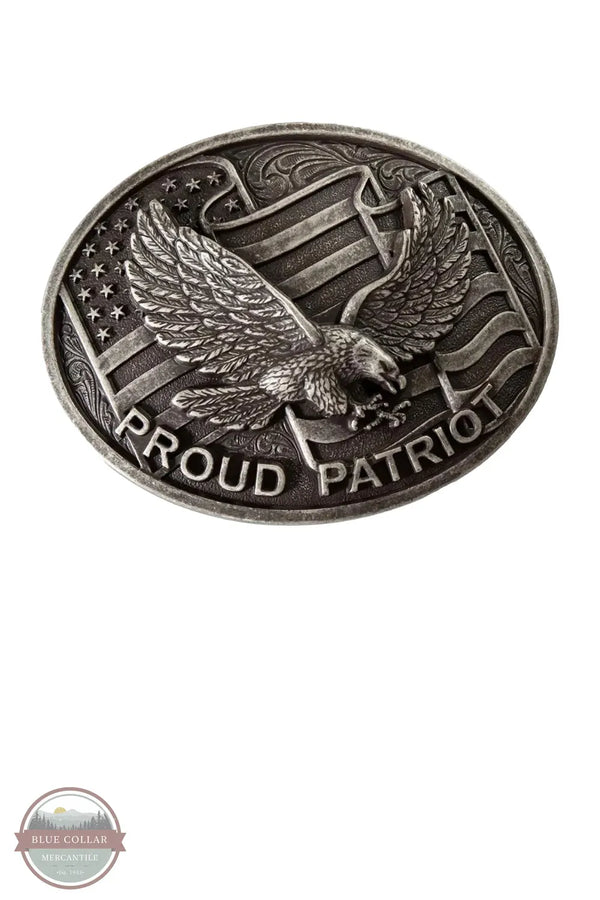 Nocona 37954 Proud Patriot Oval Belt Buckle