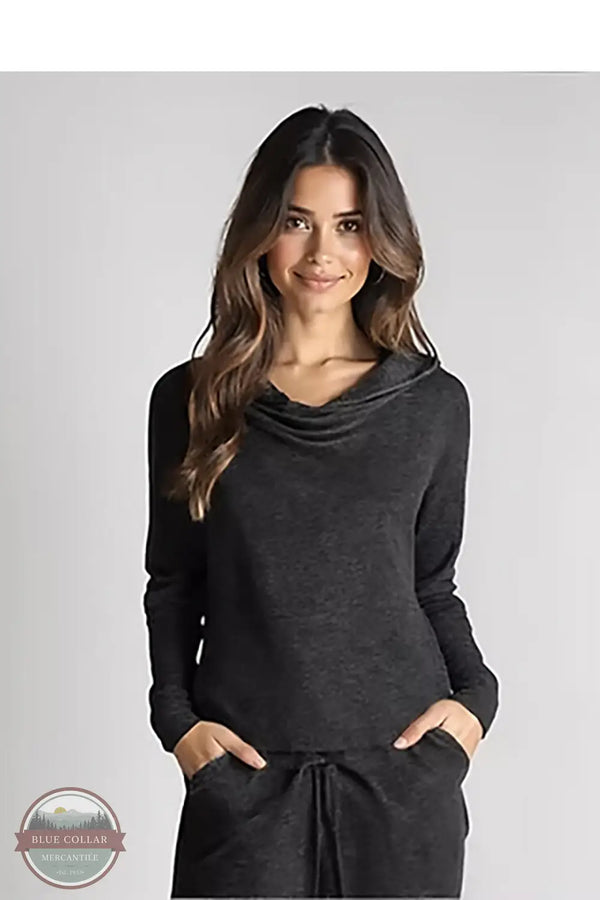 North River Outfitters NRL2620 Super Soft Crop Hoody, gray