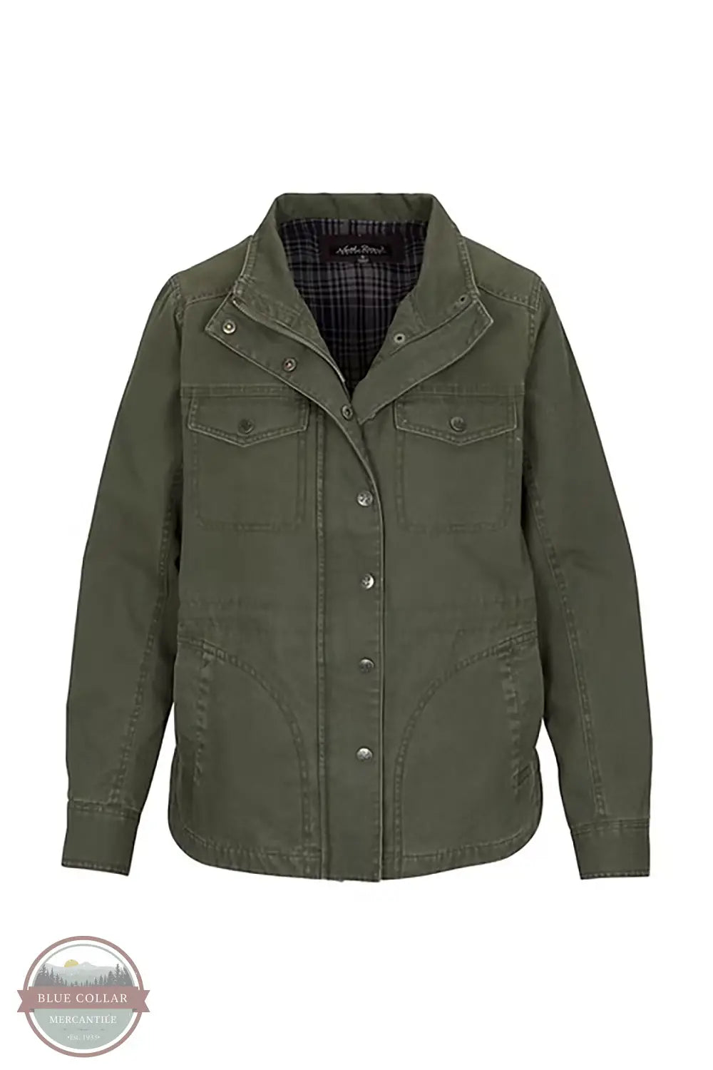 North River Apparel NRL8105 Essex Lined Jacket in thyme, front