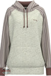 Hooey PH2601CRST Punchy Hoodie in Cream/Stripe front view