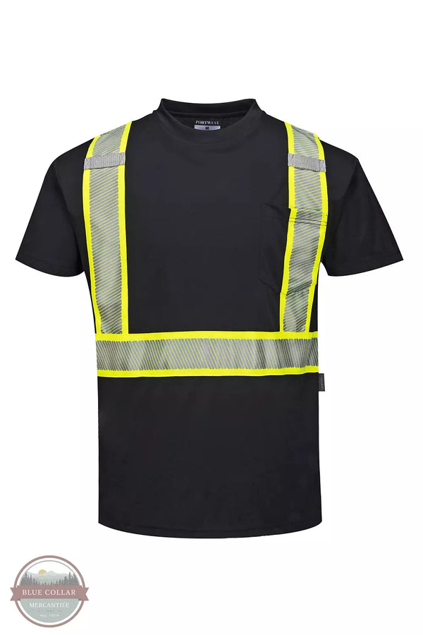 Iona Plus Short Sleeve T-Shirt in Black S396