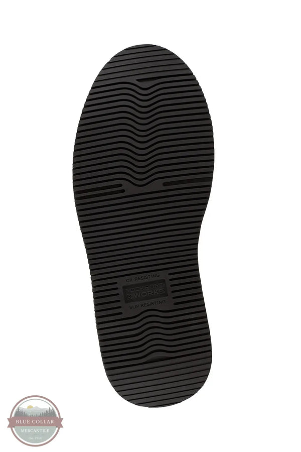 Rockport Works RK2801 Prestige Point Steel Toe Work Boot - Beeswax Brown Chukka outer sole view