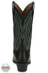 Justin GY2876 Rae 12" Western Boot in Midnight Black back heel view
