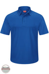 Red Kap SK90RB Men's Big &amp; Tall Short Sleeve Performance Knit Flex Series Pro Polo in Royal Blue front view