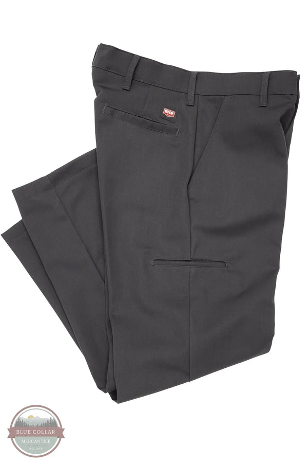 Red Kap PT2CCH Men's Cell Phone Pocket Pant in Charcoal folded view