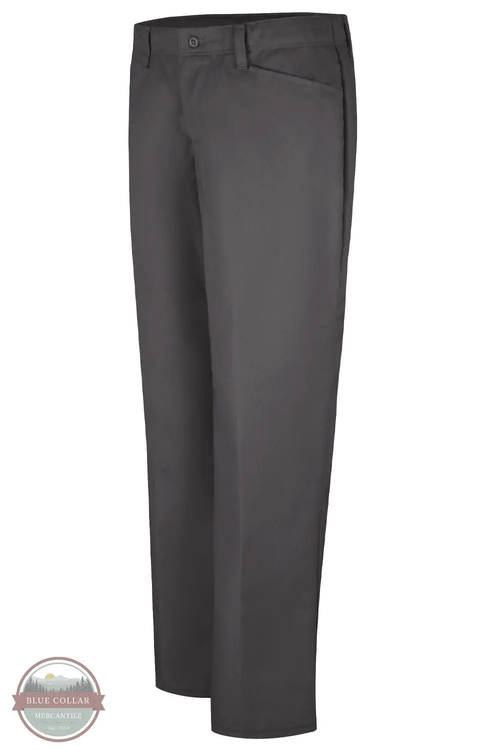 Red Kap PZ33CH Women's Work NMotion Pant in Charcoal Grey front view