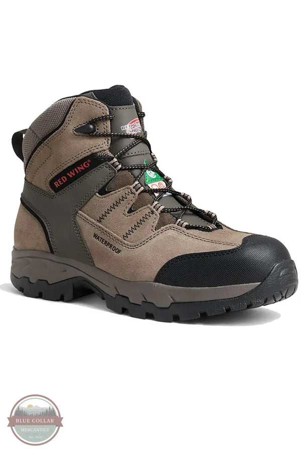 Red Wing 3561 Truhiker 6 Inch Waterproof CSA Safety Toe Hiker Boot turned side view