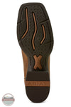 Ariat 10074320 Round Up Holly Western Square Toe Boot bottom sole view