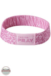 Versible's Safari Rose Tap To Pray® Wristband spot side with logo shown
