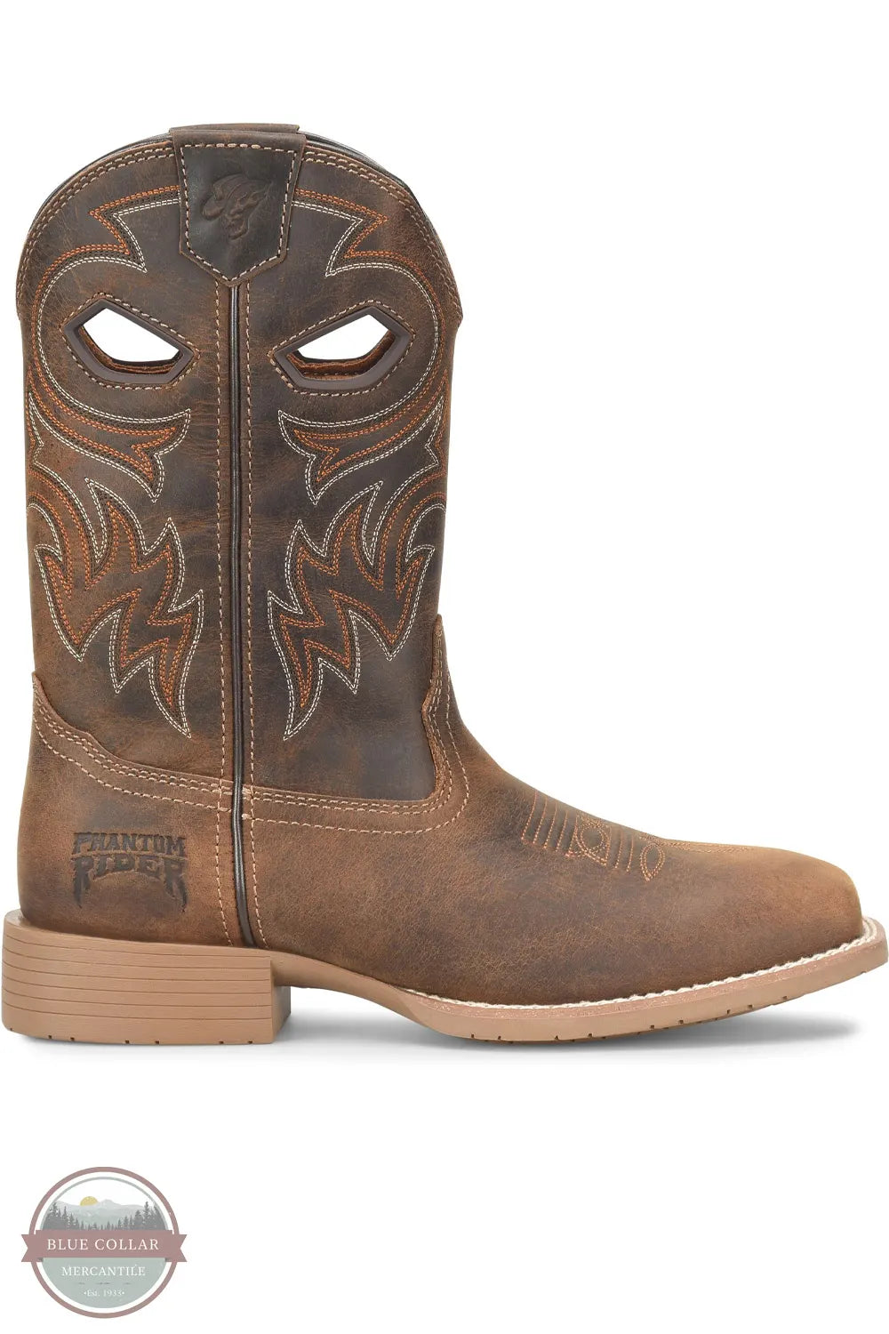 Phantom Rider PH5026 Scholz Men’s 11” Non-safety Roper from the Civil Dusk Collection profile view