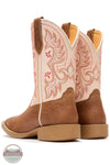 Durango DRD0482 Women's Shyloh Peach & Brown Western Boot  pair back view
