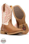 Durango DRD0482 Women's Shyloh Peach & Brown Western Boot showing sole detail