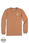 Simply Southern LS-GOD-CHSTNT God Is Good Long Sleeve T-Shirt in Brown, front design