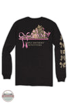 Simply Southern LS-STATE-VA-BLK Virginia Camo Long Sleeve T-Shirt in Black, rear design