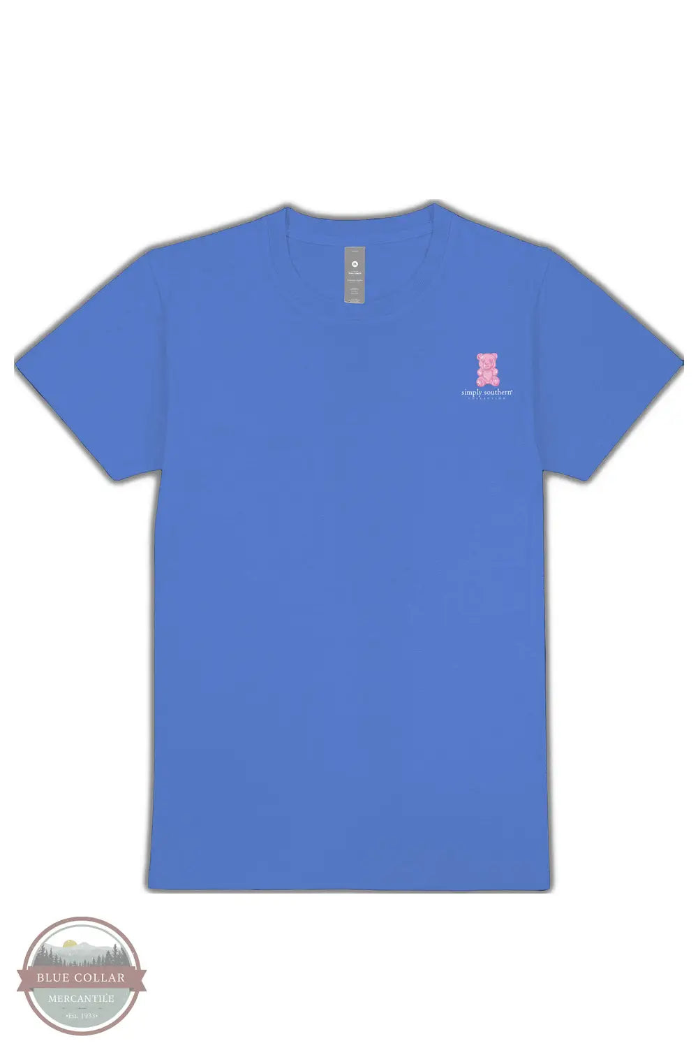 Simply Southern SS-GUMMY-BALI Don’t Be Grizzly Short Sleeve Shirt in Bali, front