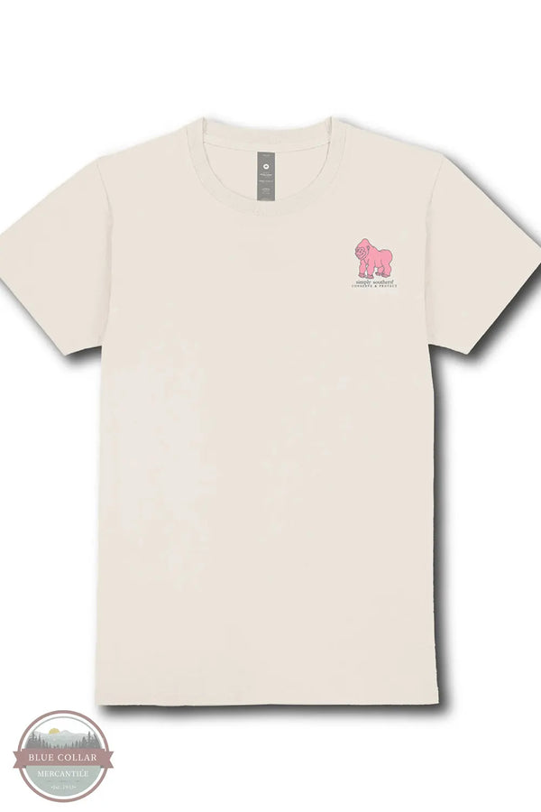 Simply Southern SS-TRACKGL1-MLTFLR-WISP Save Those Who Cant T-Shirt front view