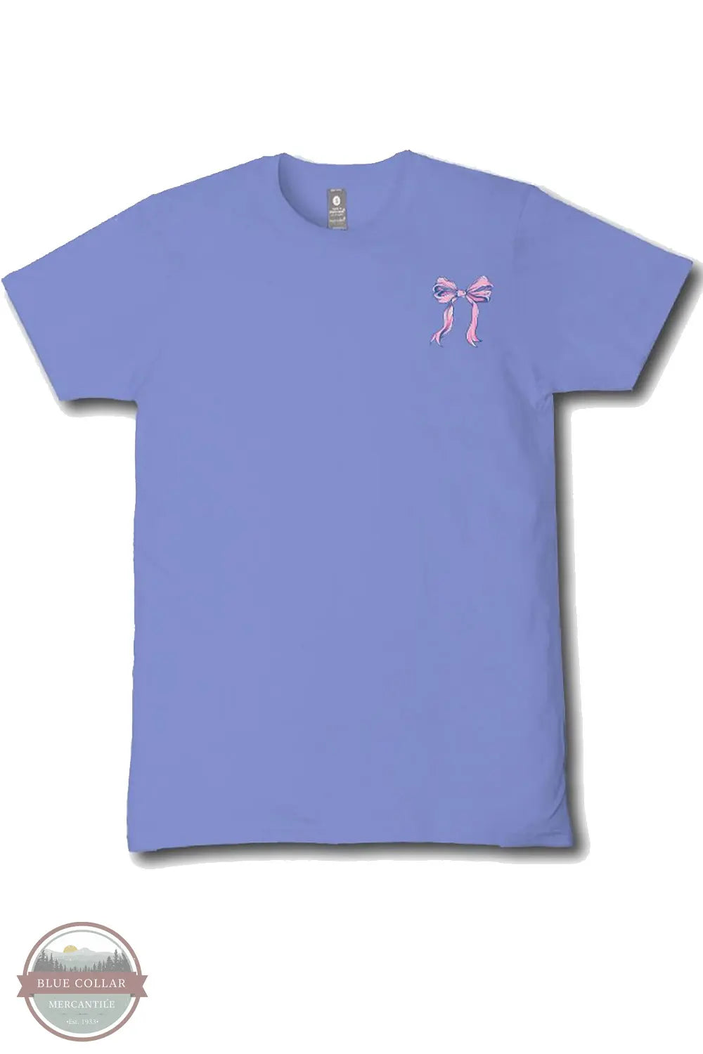 Simply Southern SS-USAPATCH-BALI Patch Work USA Map T-Shirt front view of t-shirt