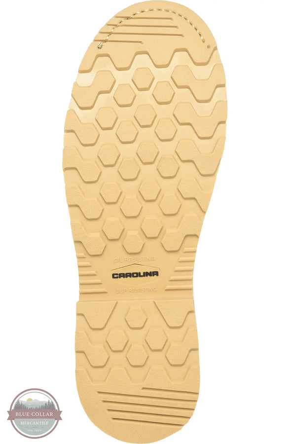 Men's Carolina CA7575 Staple Gun 6" Waterproof Carbon Comp Toe Work Boot outsole view