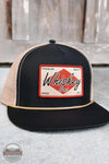 Whiskey Bent Hat Co. "The Diamond" Classic Trucker Ballcap angled view