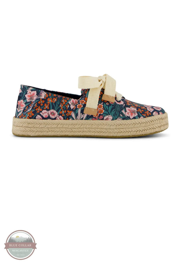 TOMS 10022630 Carolina Lace-Up Espadrille side view