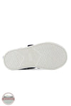 Toms Americas 10022102 Cruz Navy Blue Double Strap Toddler Sneaker, bottom