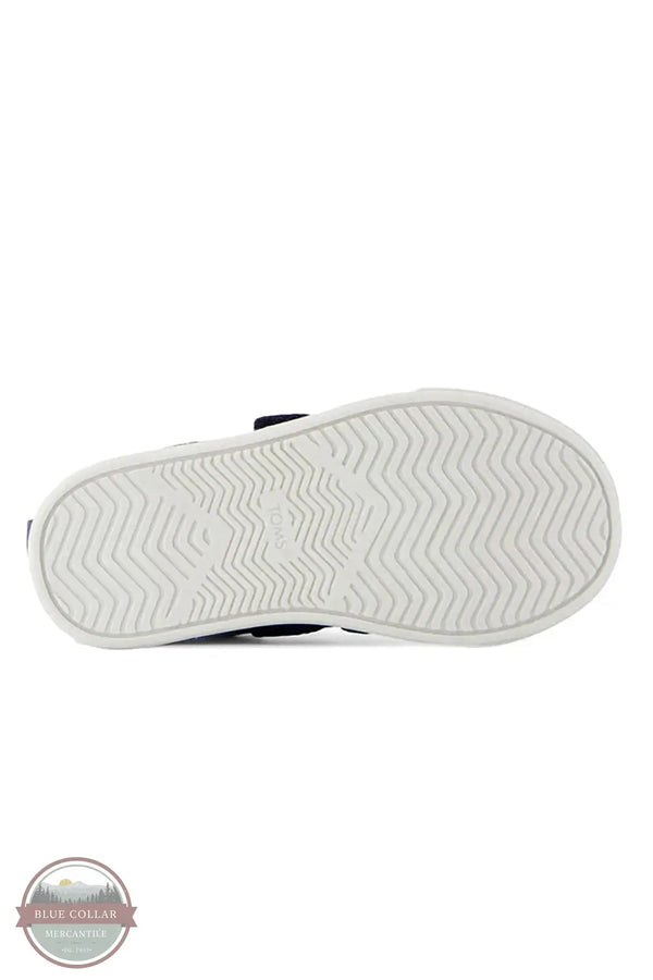 Toms Americas 10022102 Cruz Navy Blue Double Strap Toddler Sneaker, bottom