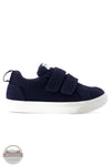 Toms Americas 10022102 Cruz Navy Blue Double Strap Toddler Sneaker, side