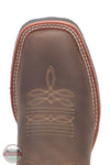 Laredo 8041 Men's Trailblazer Cowboy Certified Western Boot - Tan toe view