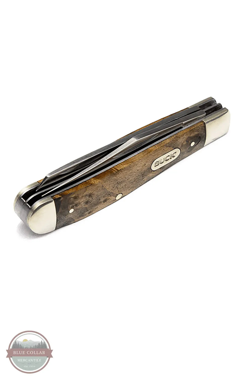 Buck Knives 382 Traditional Trapper Pocket Knife closed view