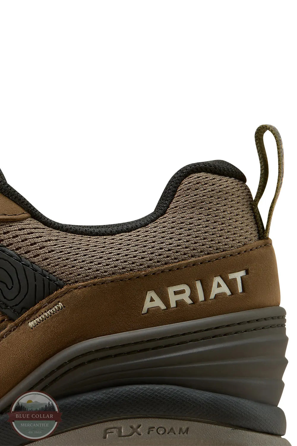 Ariat 10074276 Traverse Low Waterproof Hiking Shoe detail logo view