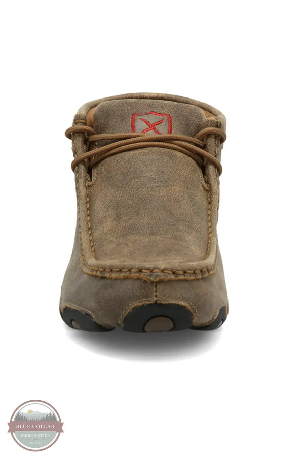 Twisted X Women's Brown Leather Driving Mocs – WDM0001 – Western Style Casual Shoes