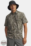 Under Armour 6009203-390 Men's UA Outdoor Essential Woven Short Sleeve Shirt front view