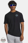 Men's Under Armour 6013088 UA X BlacktipH Fish Species T-Shirt black front
