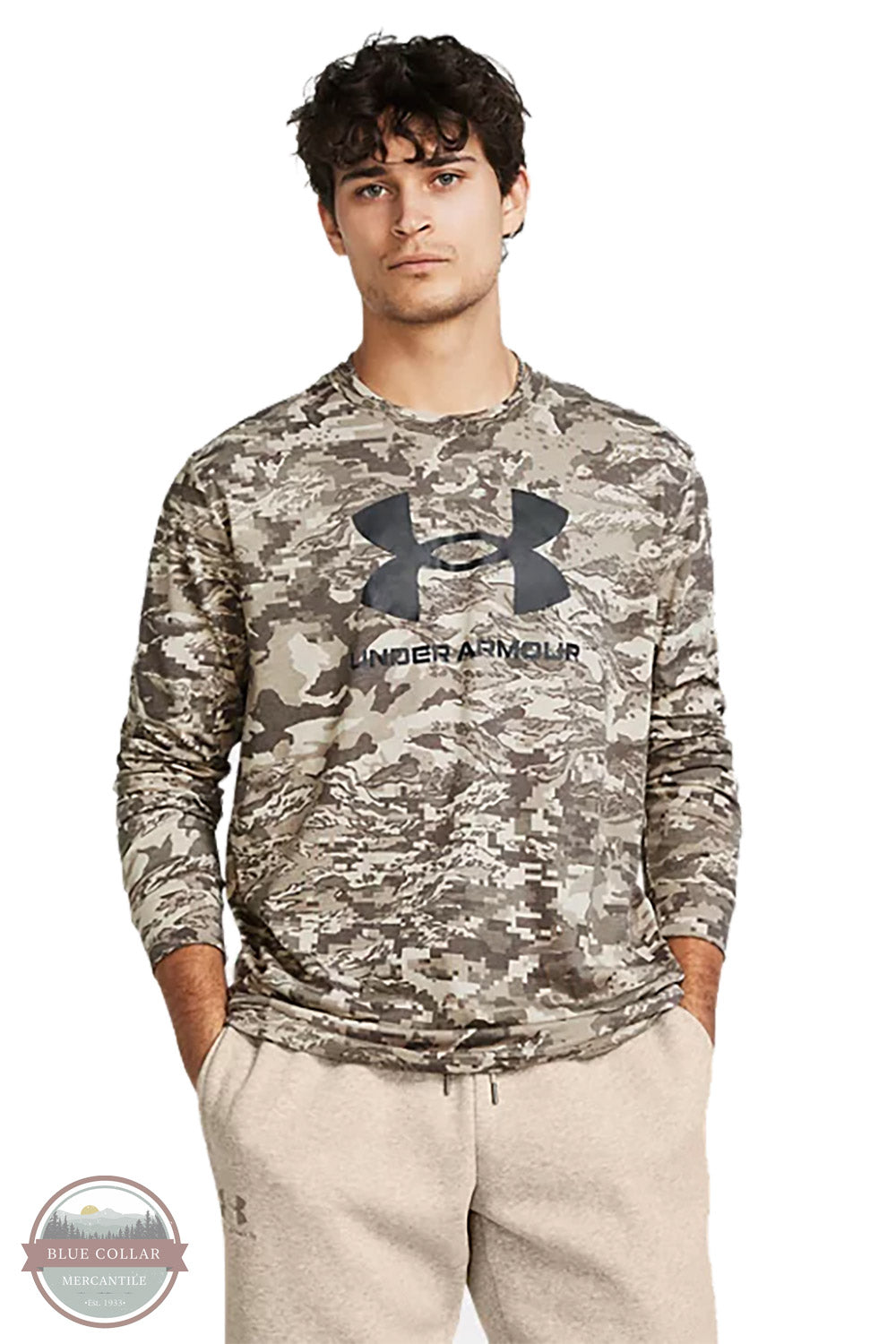 Under Armour 1382889 Men's UA ABC Camo Long Sleeve T-Shirt Main Image