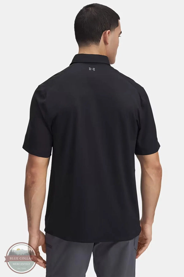 Under Armour 1383571 UA Fish Pro Hybrid Woven Shirt 001 Black back image