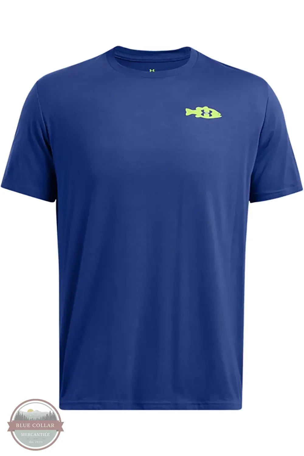 Under Armour 1383584-432 Men's UA Bass Short Sleeve T-Shirt front view