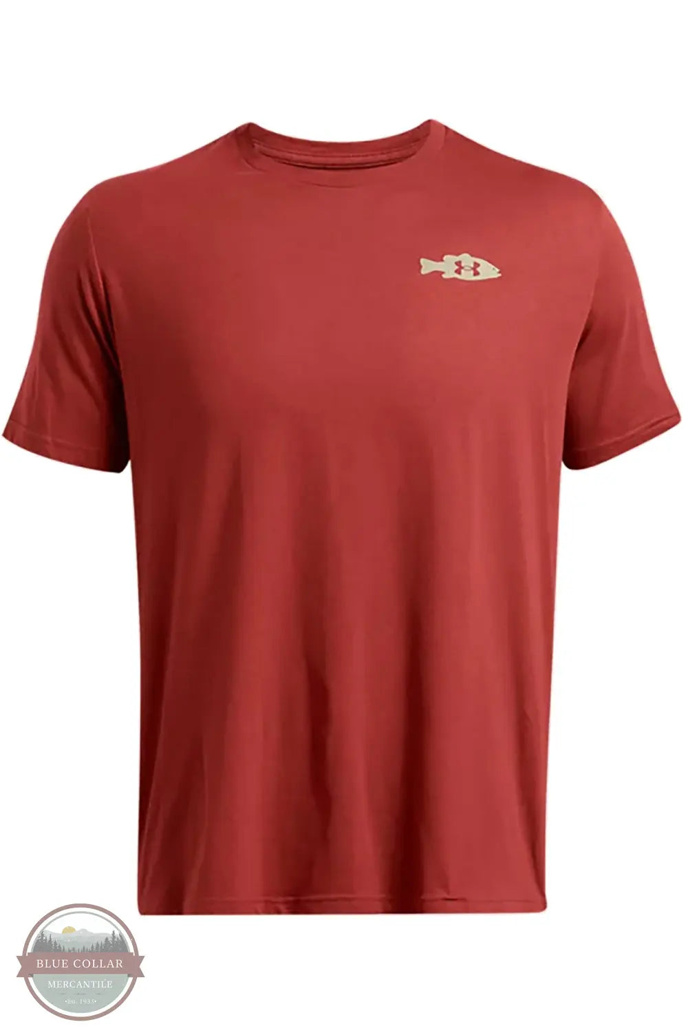 Under Armour 1383584-840 Men's UA Bass Short Sleeve T-Shirt front view