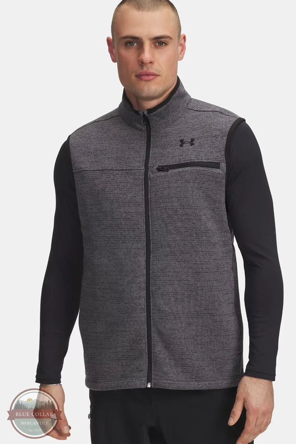Under Armour 6005860 UA Specialist Men's Vest in Castlerock Grey front view