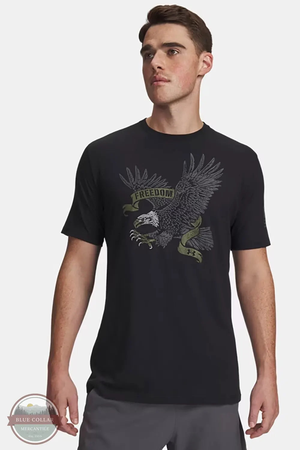 Under Armour 6009152-001 Freedom Eagle T-Shirt black front image
