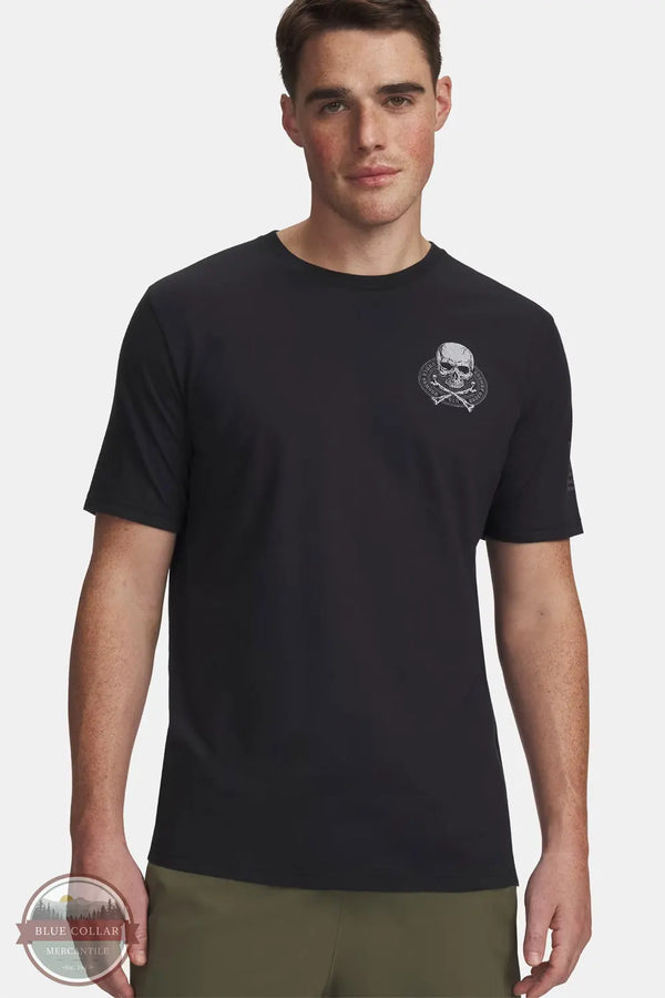 Under Armour 6009153 UA Freedom Fire Skull T-Shirt front view