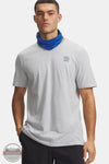 Under Armour 6009380-011 UA Freedom Fish T-Shirt in Wham Blue front view