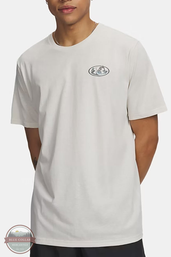 Under Armour 6011077-279 UA Mountain Photoreal T-Shirt in Grey front view