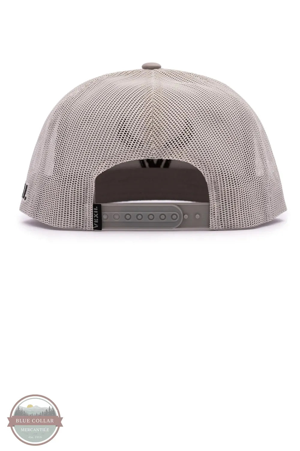 Vexil Brand - Black Icon - Silver/Silver Mesh Baseball Hat back view