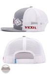 Vexil Brand - The Baller - Heather Grey/White Mesh Ball Cap back view