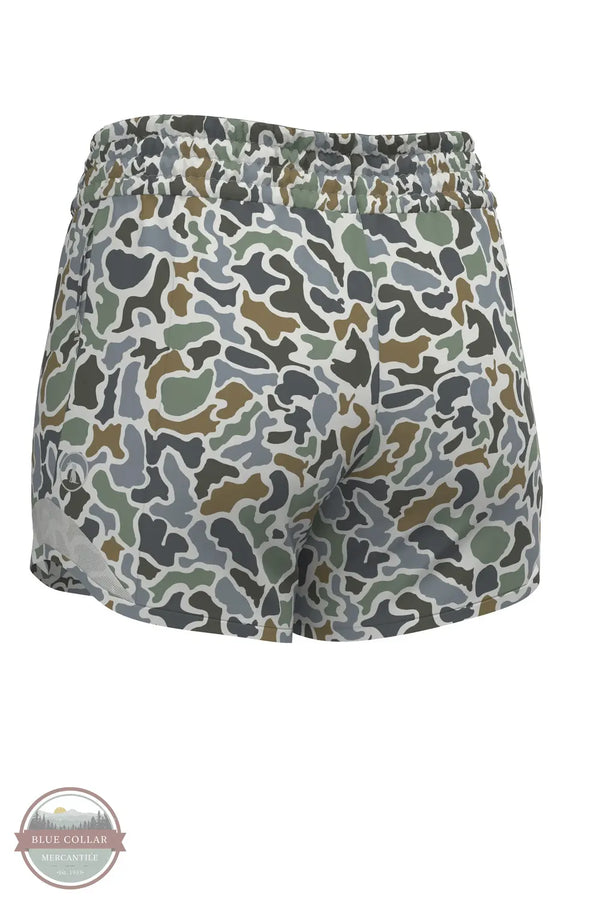 Local Girl Outfitters L5160012 LG Vista Shorts rear view of localflage bluff