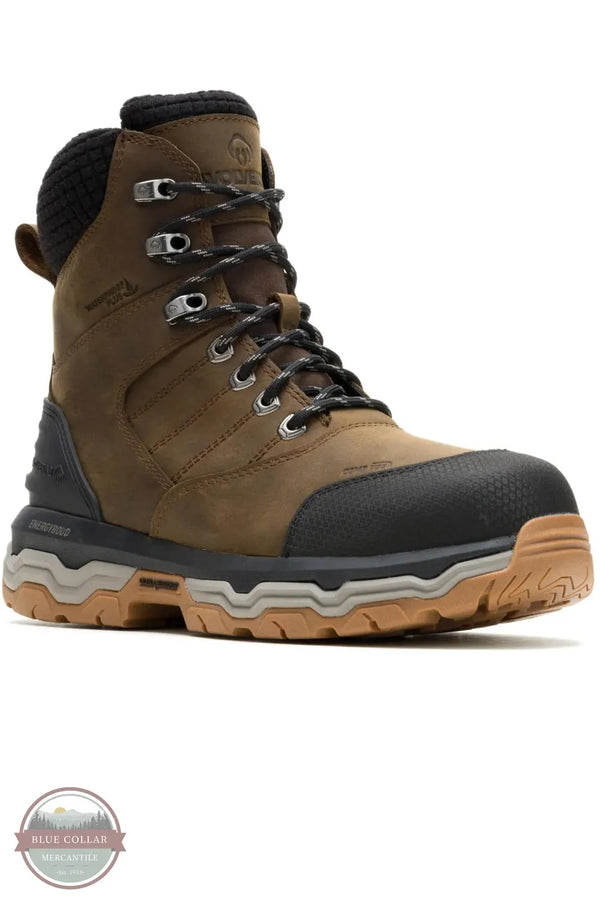 Wolverine W261065 Men's Alpha Insulated FT Wolverine Infinity System 8" Carbonmax Work Boot in Dark Coffee main image