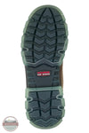 Wolverine W261090 Men's Durashocks® SR Icon Insulated 6" Carbonmax Work Boot in Dark Brown bottom sole view
