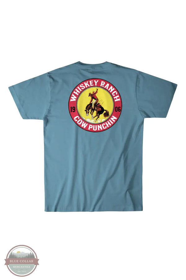 Whiskey Bent Hat Co. Cow Punchin Tee back imprint