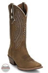 Justin GY2877 Women's Rae 12" Western Boot in Brown single view