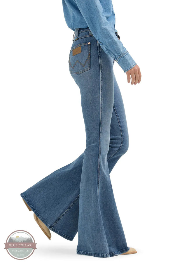 112360597 Wrangler X Lainey Wilson Daydream Flare Bell Bottoms side view